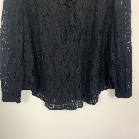 Torrid Black Lace Blouse - Picture 3 of 8